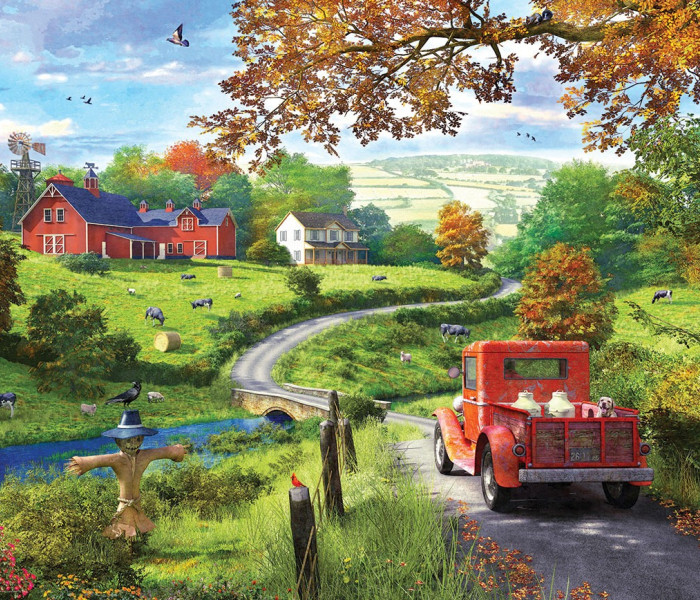 Puzzle - Eurographics - Cesta na venkov