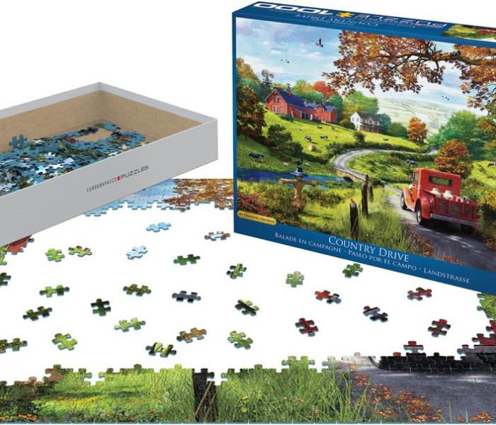 Puzzle - Eurographics - Cesta na venkov