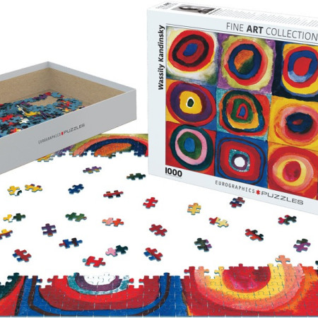 Kandinsky Štúdia farebných štvorcov