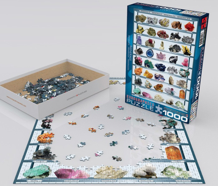 Puzzle - Eurographics - Minerały