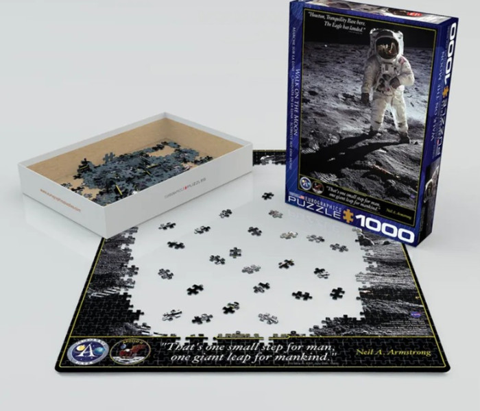 Puzzle - Eurographics - Chôdza na Mesiaci