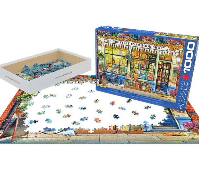 Puzzle - Eurographics - Najlepšie kníhkupectvo na svete