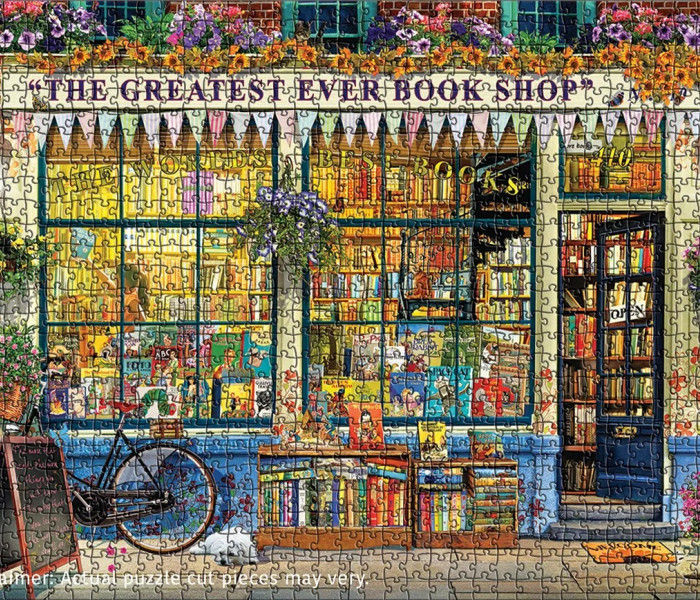 Puzzle - Eurographics - Najlepšie kníhkupectvo na svete