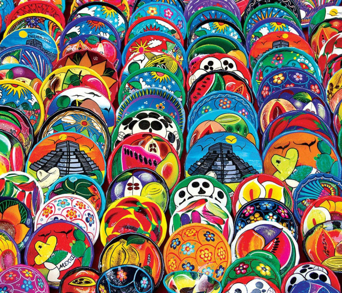 Puzzle - Eurographics - Mexické taniere