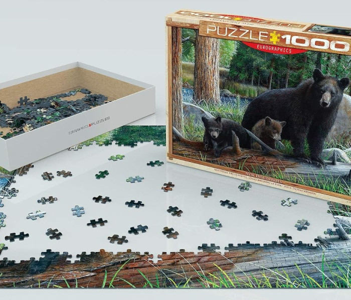 Puzzle - Eurographics - Medvede