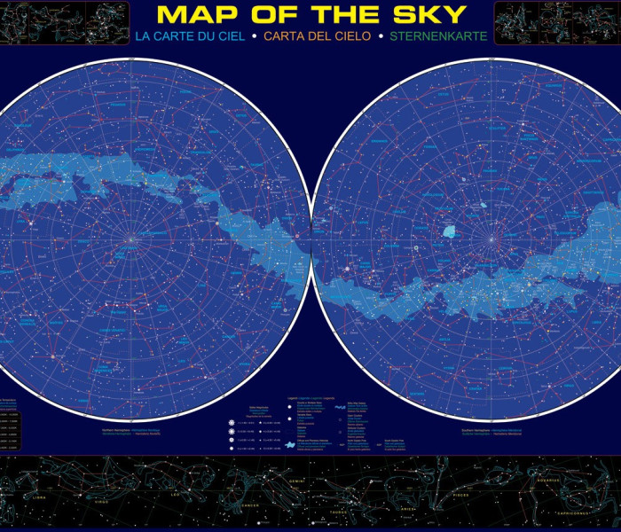 Puzzle - Eurographics - Mapa neba