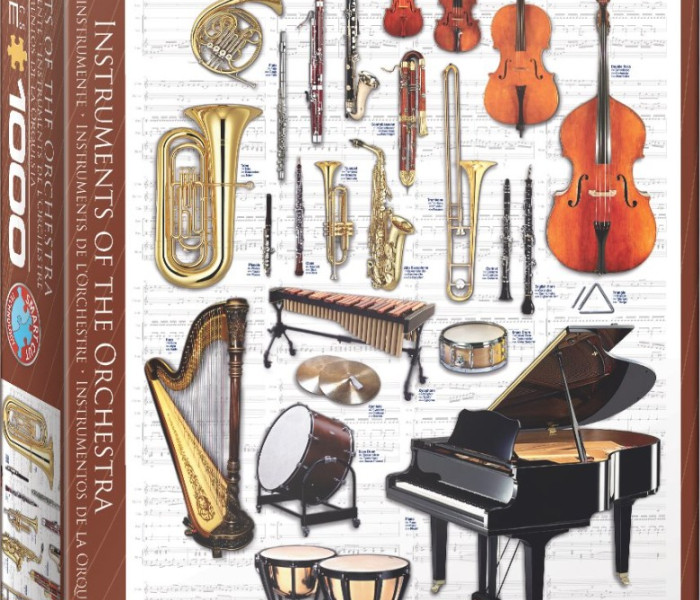 Puzzle - Eurographics - Instrumente muzicale