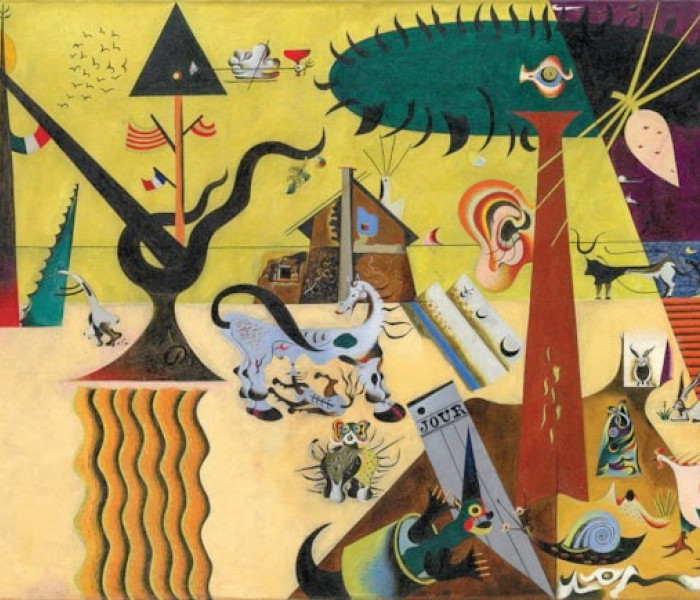 Puzzle - Eurographics - Joan Miro - Oborané