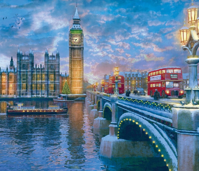 Puzzle - Eurographics - Štedrý večer v Londýne