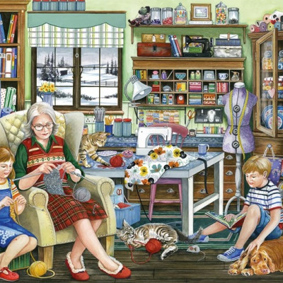 Babičkina šijacia izba