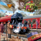 Puzzle - Falcon - Čakanie na nástupišti