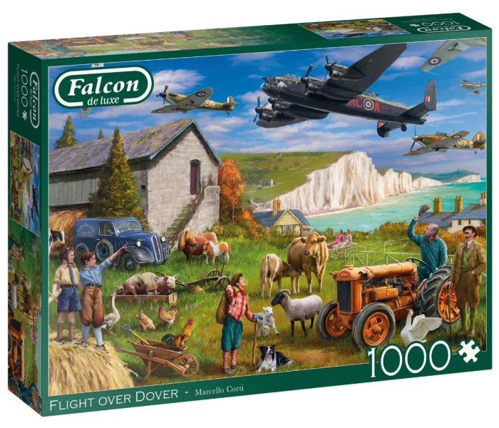 Puzzle - Falcon - Prelet nad Doverom