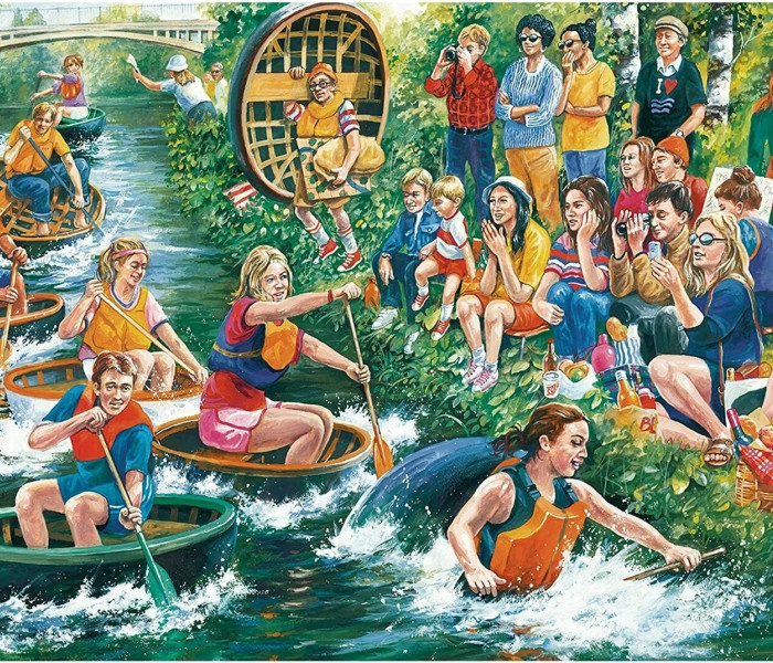 Puzzle - Falcon - Preteky vo vode