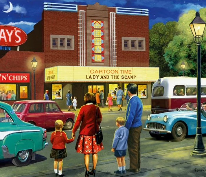 Puzzle - Falcon - Návšteva kina