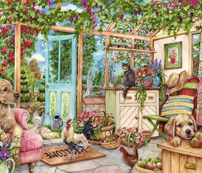 Puzzle - Falcon - Skleník