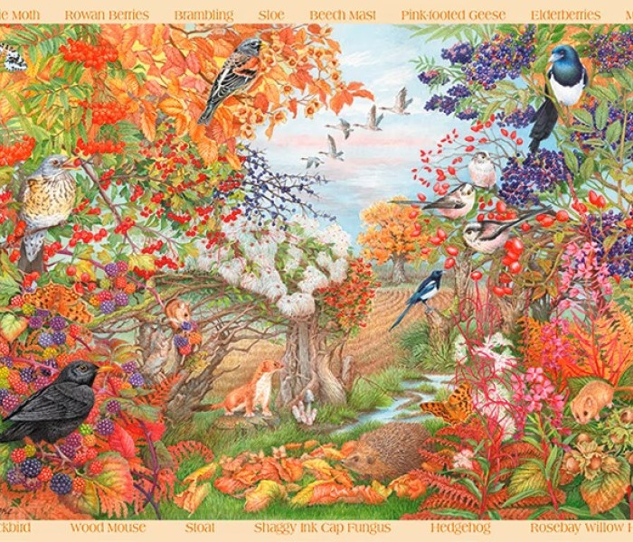 Puzzle - Falcon - Jeseň