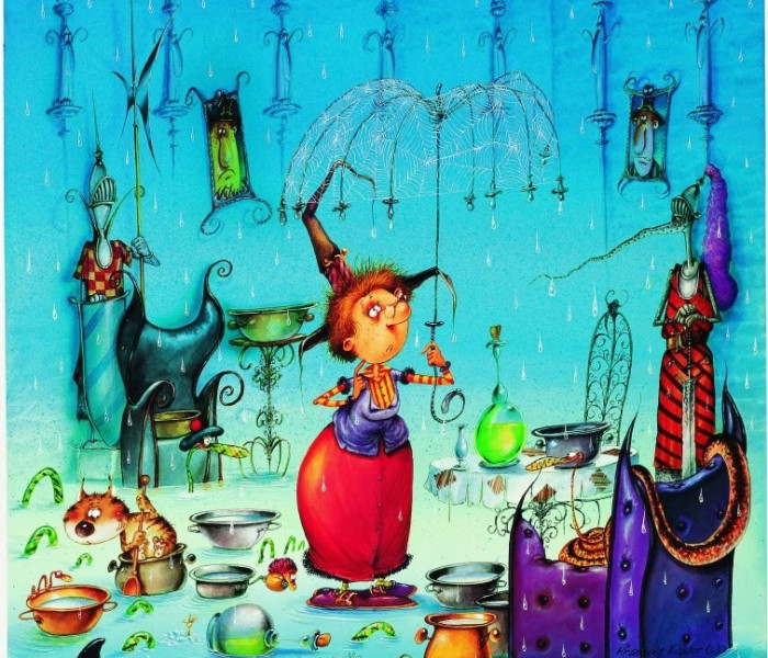 Puzzle - Grafika - Čarodejnica