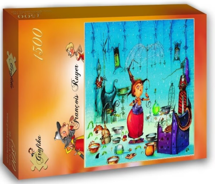 Puzzle - Grafika - Čarodejnica