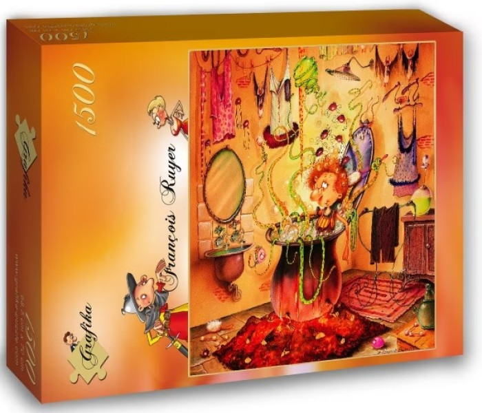 Puzzle - Grafika - Boszorkány