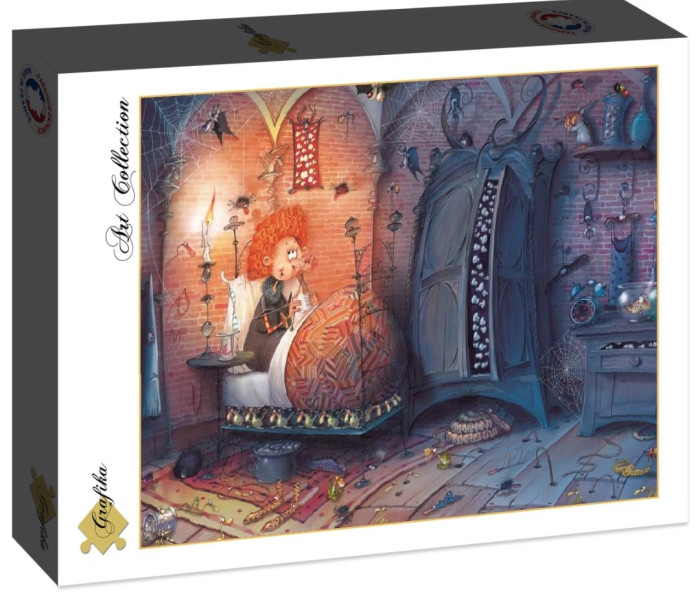 Puzzle - Grafika - Čarodejnícka spálňa