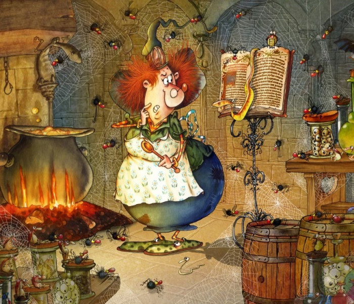 Puzzle - Grafika - Čarodejnícky recept