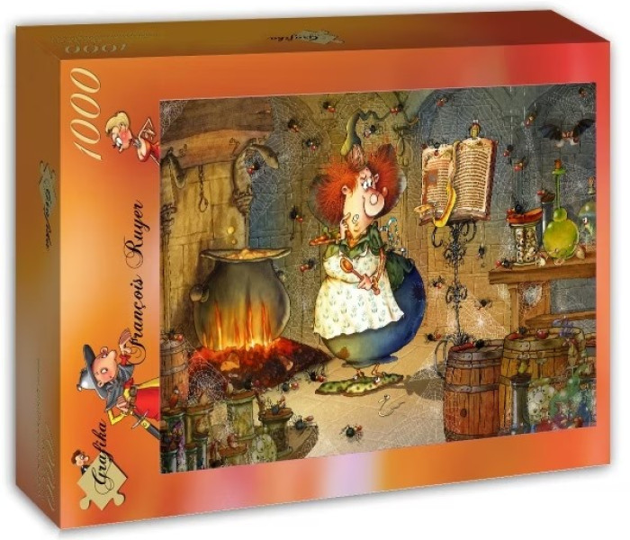 Puzzle - Grafika - Čarodejnícky recept