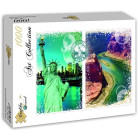 Puzzle - Grafika - Cesta okolo sveta - Spojené štáty americké