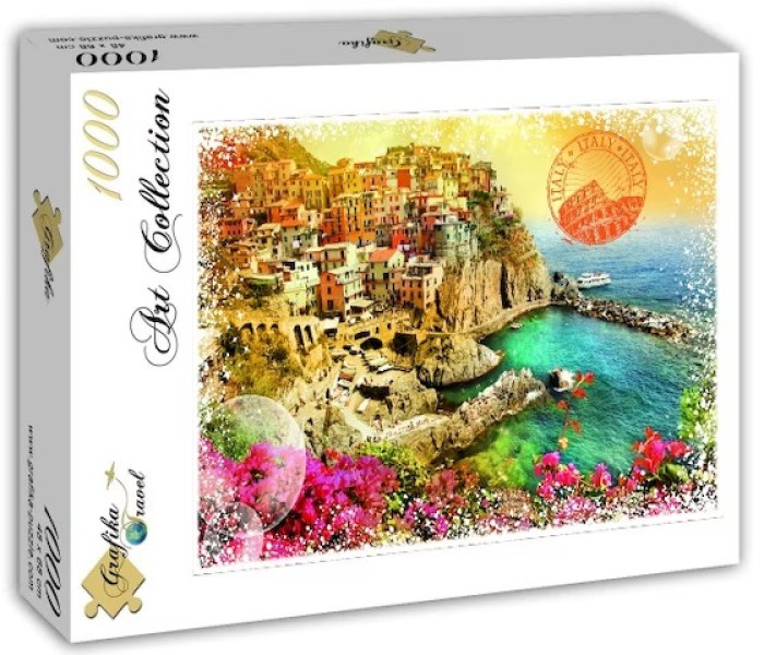 Puzzle - Grafika - Cesta kolem světa - Itálie