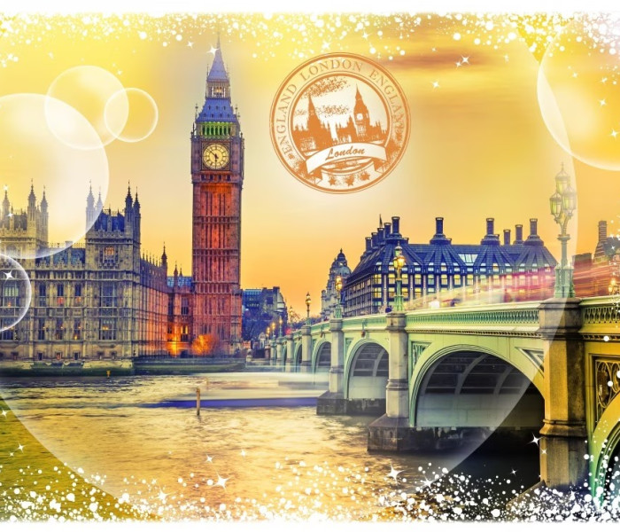 Puzzle - Grafika - Cesta okolo sveta - Veľká Británia