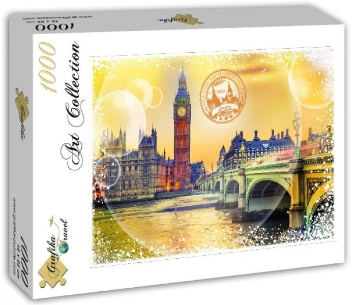 Puzzle - Grafika - Cesta okolo sveta - Veľká Británia