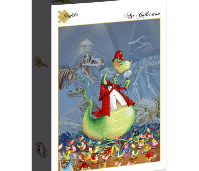 Puzzle - Grafika - Komisár Drak