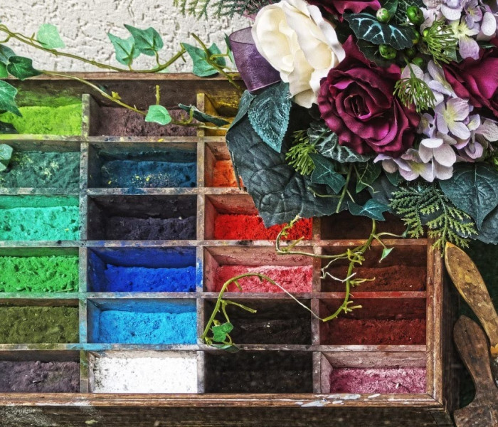 Puzzle - Grafika - Compoziție de culori