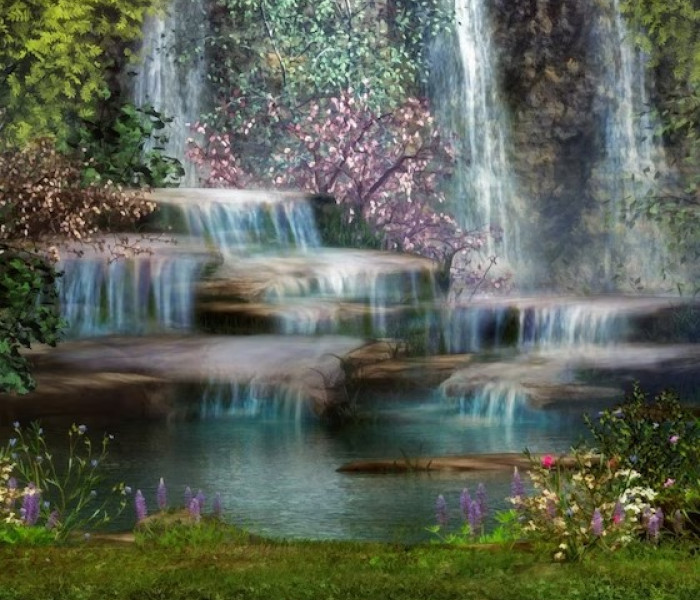 Puzzle - Grafika - Kúzelný vodopád