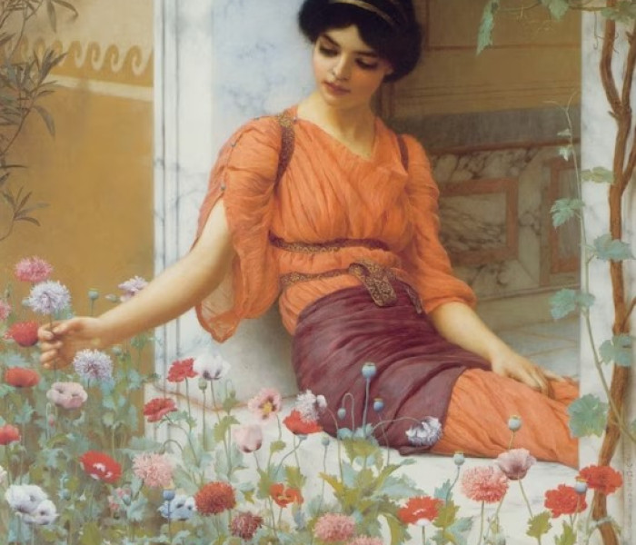 Puzzle - Grafika - Letnie kwiaty, 1903