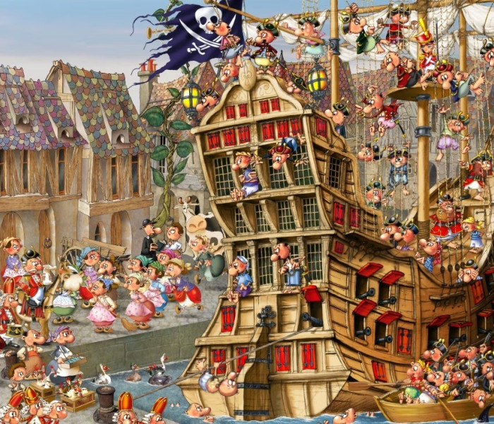 Puzzle - Grafika - Kalózok