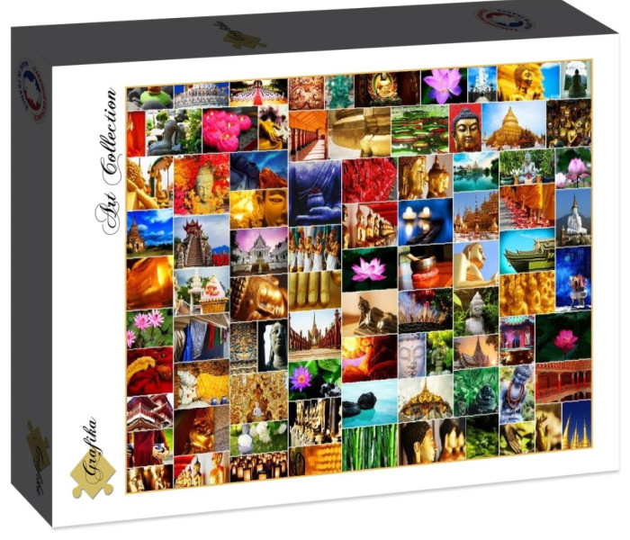 Puzzle - Grafika - Koláž - Zen