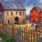 Puzzle - Grafika - Vtáčí spev