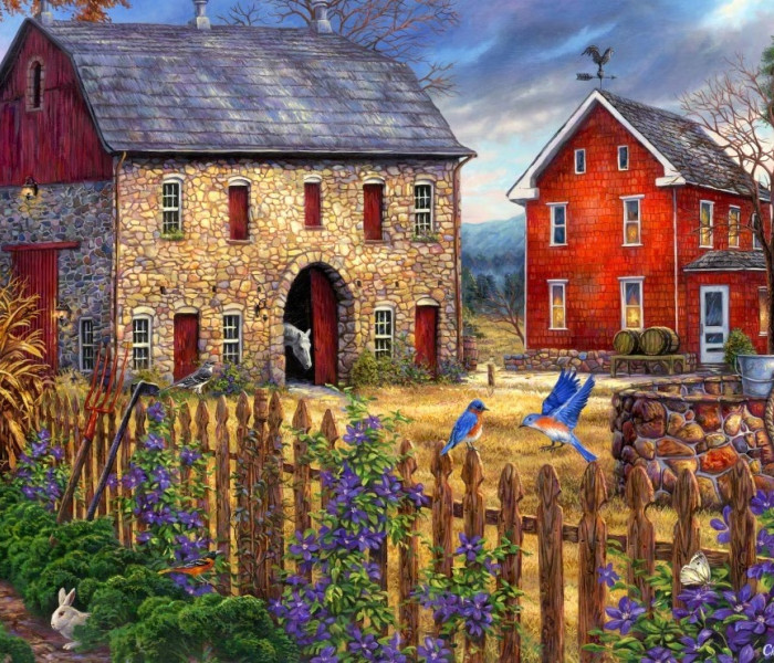 Puzzle - Grafika - Vtáčí spev