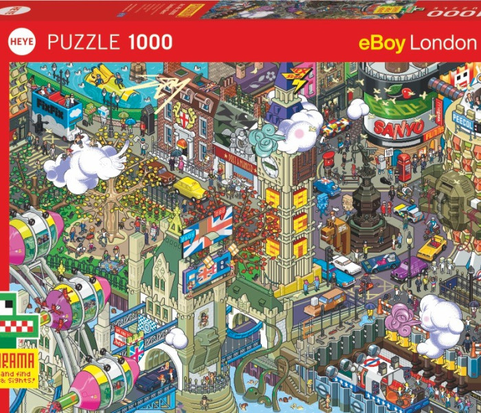 Puzzle - Heye - Londýnské pátrání