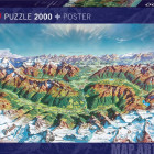 Puzzle - Heye - Alpská panoráma
