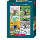 Puzzle - Heye - Štyri ročné obdobia