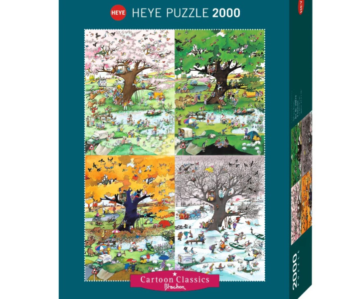 Puzzle - Heye - Štyri ročné obdobia