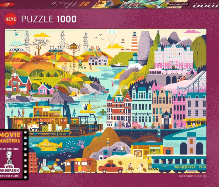 Puzzle - Heye - Filmy Wese Andersona