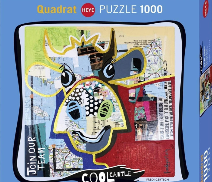 Puzzle - Heye - Vacă pătată