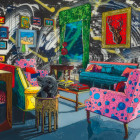 Puzzle - Heye - Cameră cu cerb