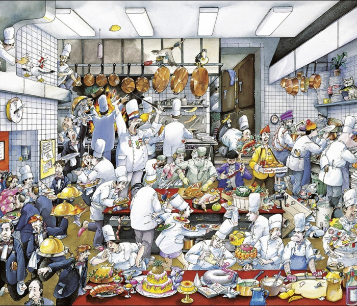 Puzzle - Heye - Kreatívni kuchári