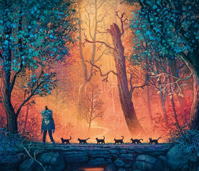 Puzzle - Heye - Pochod lesom