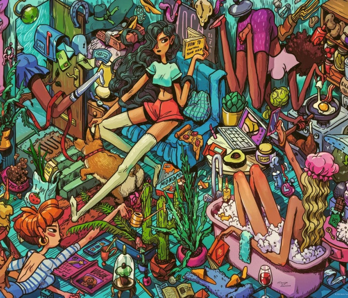 Puzzle - Heye - Spolubydlící - Triangular puzzle