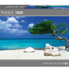 Puzzle - Heye - Drzewo na plaży - Puzzle Panoramiczne