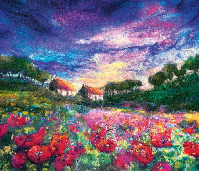 Puzzle - Heye - Maki o zachodzie słońca